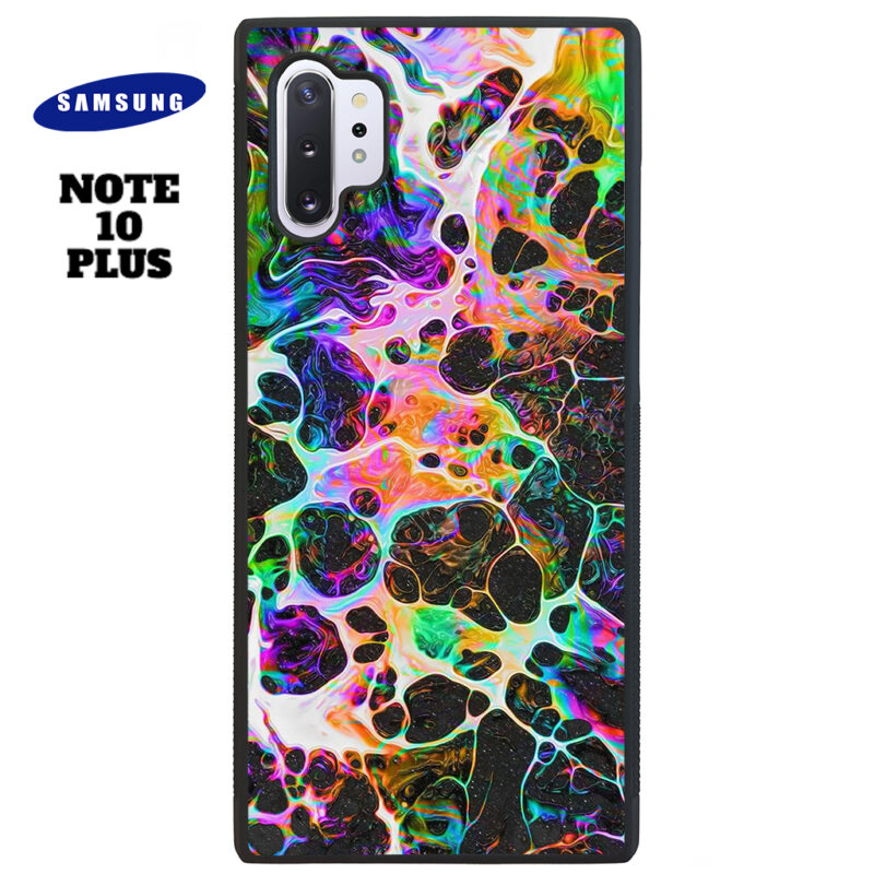 Rainbow Web Phone Case Samsung Note 10 Plus Phone Case Cover