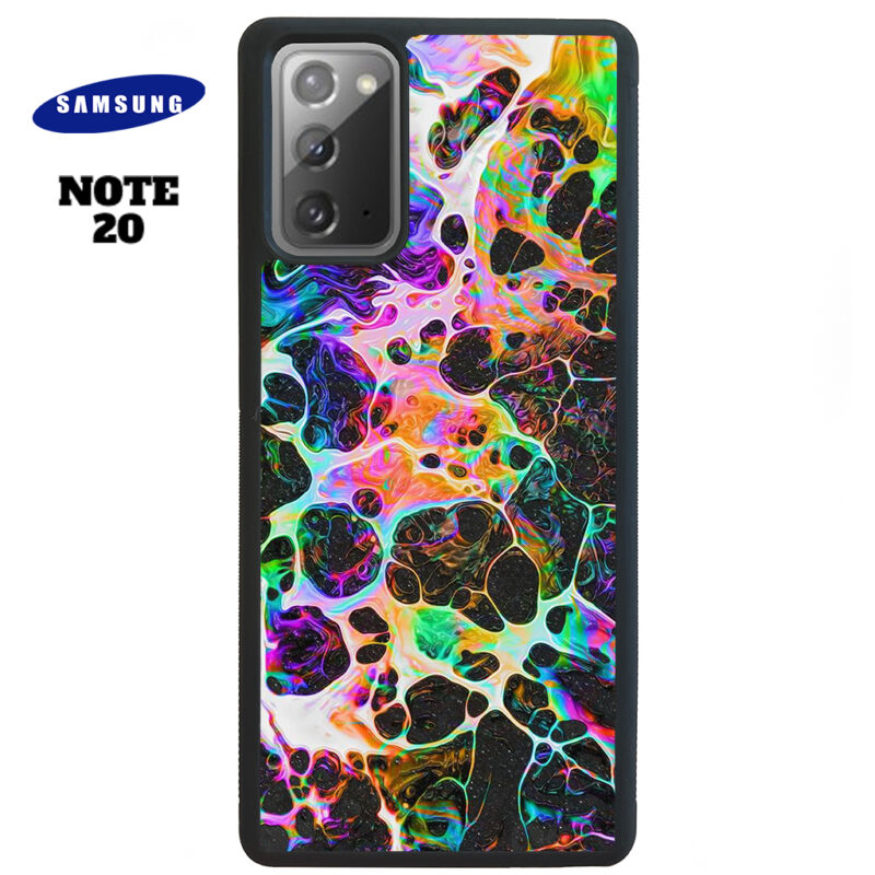 Rainbow Web Phone Case Samsung Note 20 Phone Case Cover