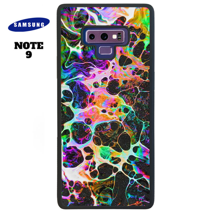 Rainbow Web Phone Case Samsung Note 9 Phone Case Cover