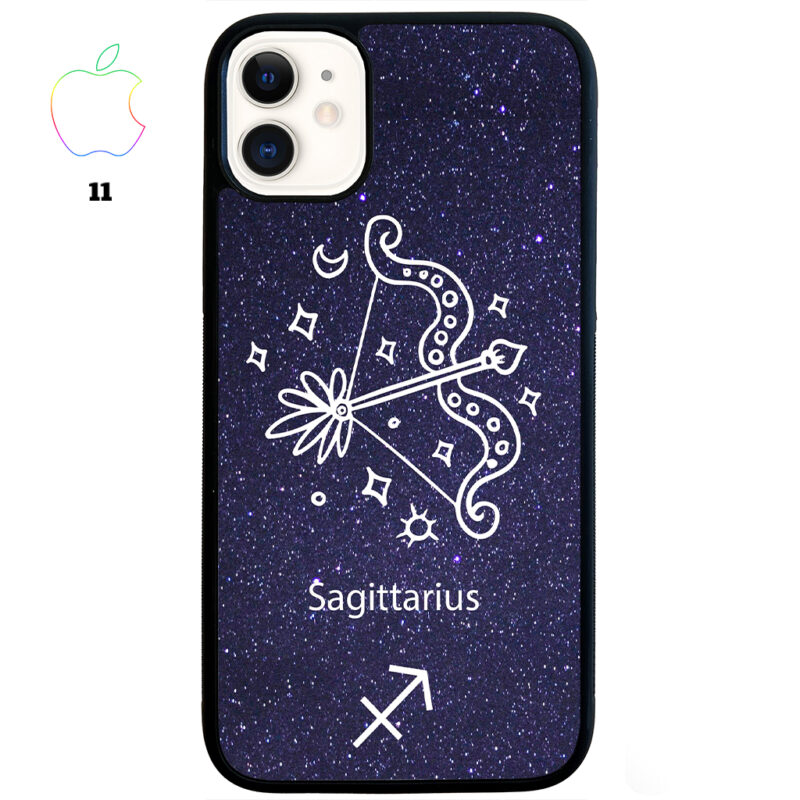 Sagittarius Zodiac Stars Apple iPhone Case Apple iPhone 11 Phone Case Phone Case Cover