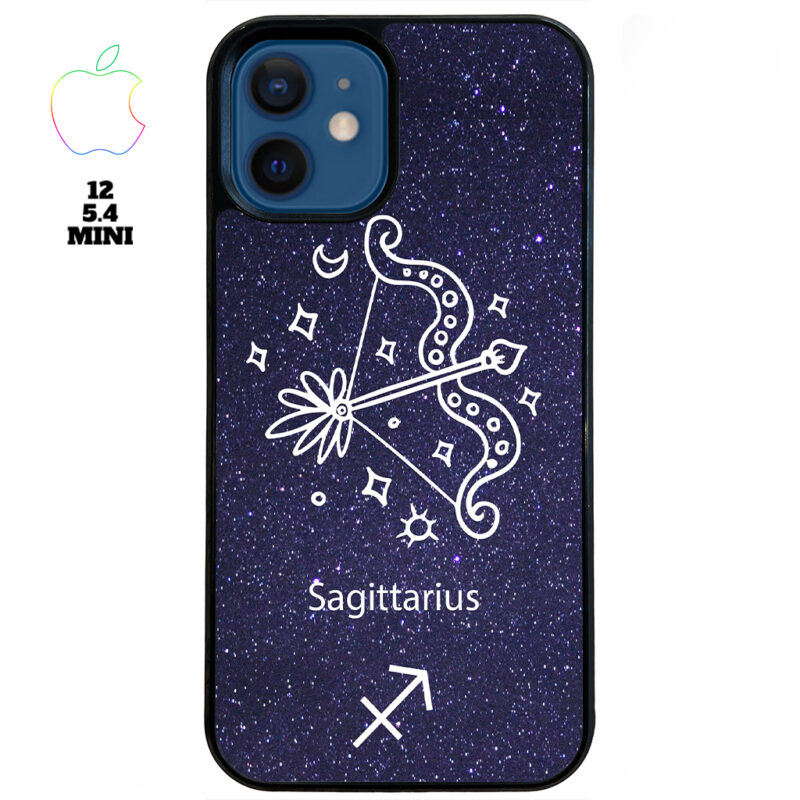Sagittarius Zodiac Stars Apple iPhone Case Apple iPhone 12 5 4 Mini Phone Case Phone Case Cover