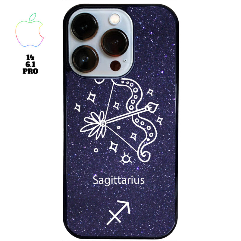Sagittarius Zodiac Stars Apple iPhone Case Apple iPhone 14 6.1 Pro Phone Case Phone Case Cover