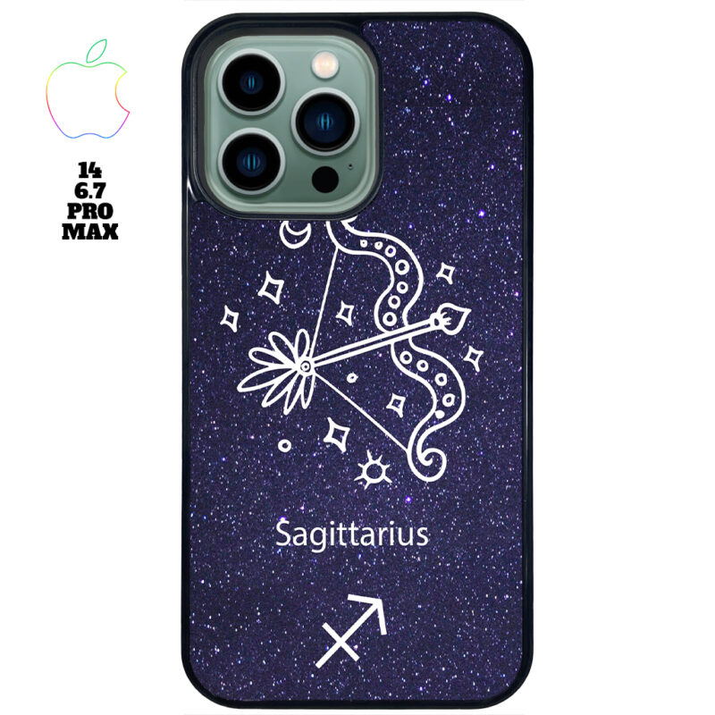 Sagittarius Zodiac Stars Apple iPhone Case Apple iPhone 14 6.7 Pro Max Phone Case Phone Case Cover