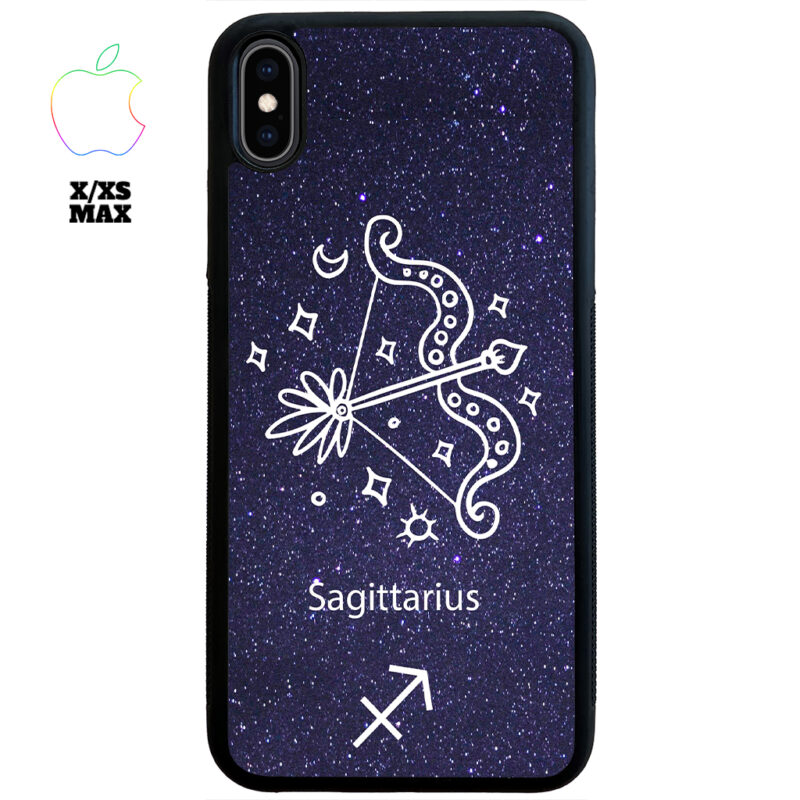 Sagittarius Zodiac Stars Apple iPhone Case Apple iPhone X XS Max Phone Case Phone Case Cover