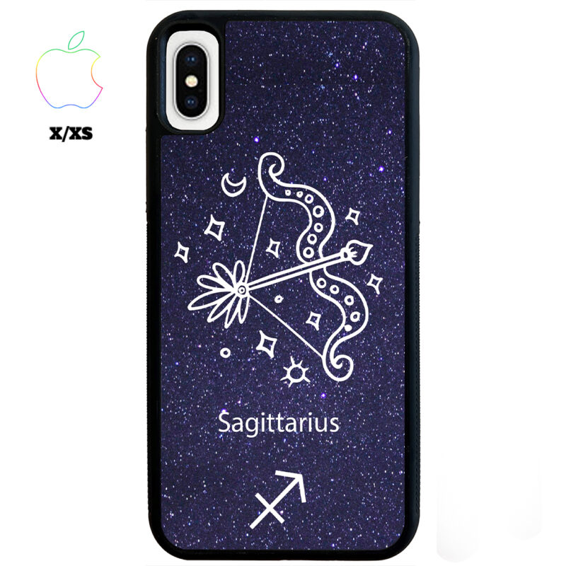Sagittarius Zodiac Stars Apple iPhone Case Apple iPhone X XS Phone Case Phone Case Cover