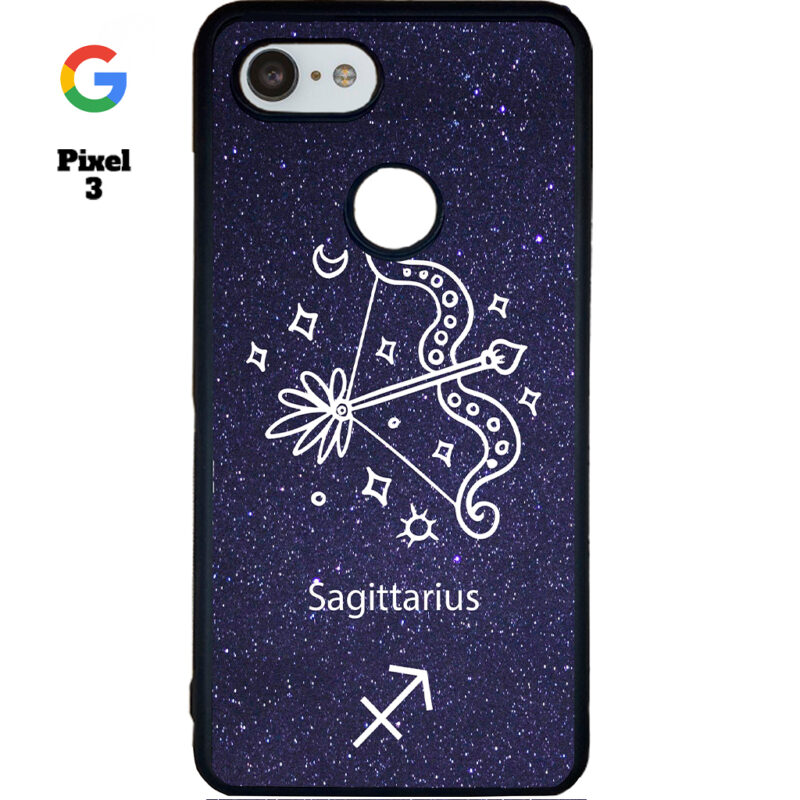 Sagittarius Zodiac Stars Phone Case Google Pixel 3 Phone Case Cover