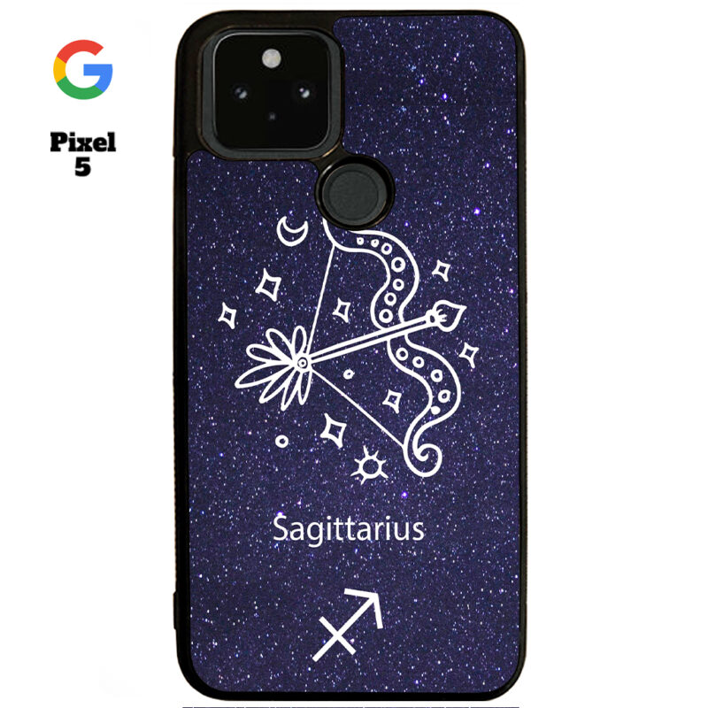 Sagittarius Zodiac Stars Phone Case Google Pixel 5 Phone Case Cover