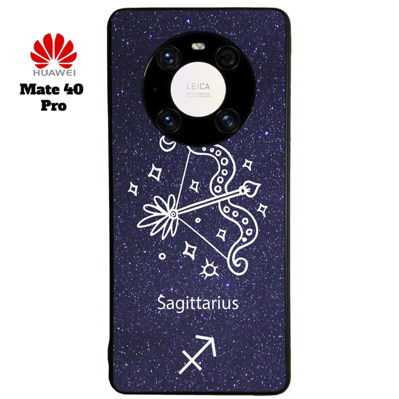 Sagittarius Zodiac Stars Phone Case Huawei Mate 40 Pro Phone Case Cover Image