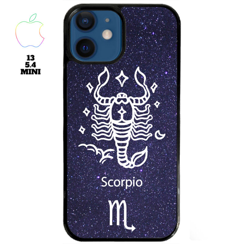 Scorpio Zodiac Stars Apple iPhone Case Apple iPhone 13 5 4 Mini Phone Case Phone Case Cover