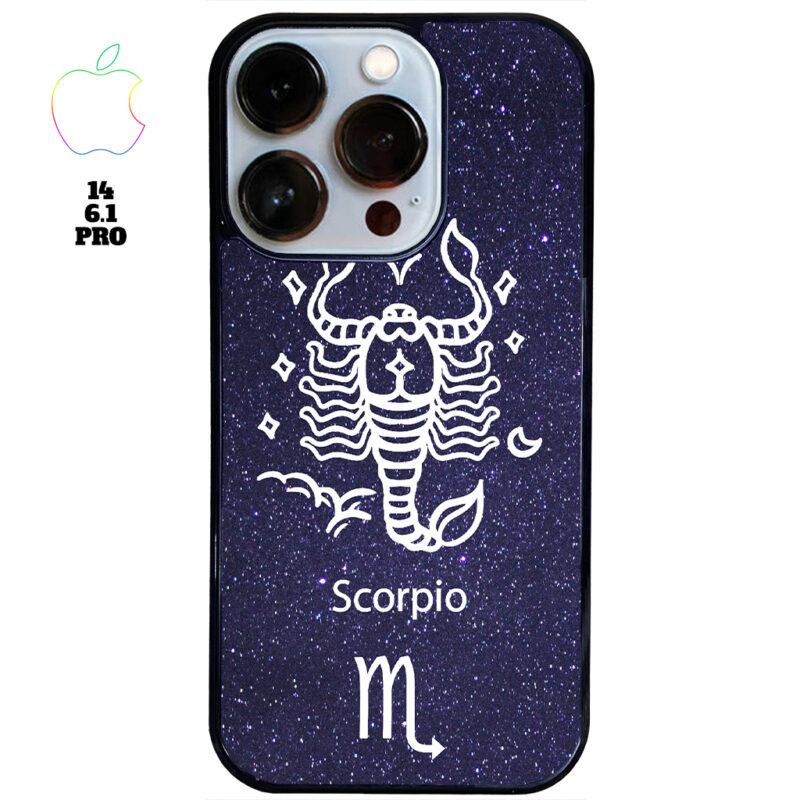 Scorpio Zodiac Stars Apple iPhone Case Apple iPhone 14 6.1 Pro Phone Case Phone Case Cover
