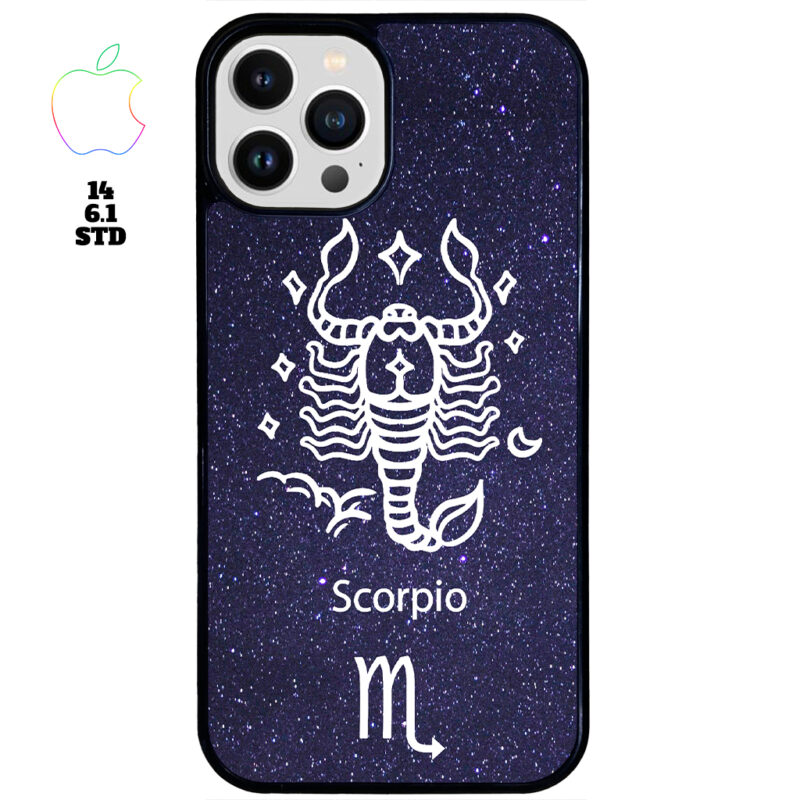Scorpio Zodiac Stars Apple iPhone Case Apple iPhone 14 6.1 STD Phone Case Phone Case Cover