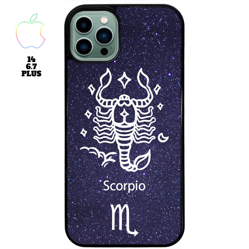 Scorpio Zodiac Stars Apple iPhone Case Apple iPhone 14 6.7 Plus Phone Case Phone Case Cover