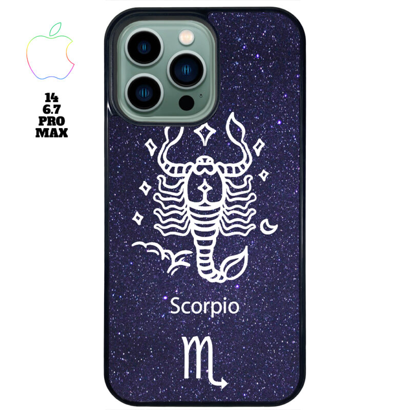 Scorpio Zodiac Stars Apple iPhone Case Apple iPhone 14 6.7 Pro Max Phone Case Phone Case Cover
