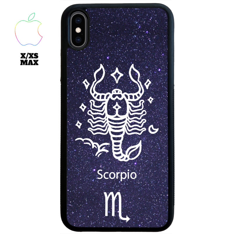 Scorpio Zodiac Stars Apple iPhone Case Apple iPhone X XS Max Phone Case Phone Case Cover