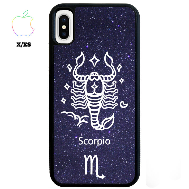 Scorpio Zodiac Stars Apple iPhone Case Apple iPhone X XS Phone Case Phone Case Cover