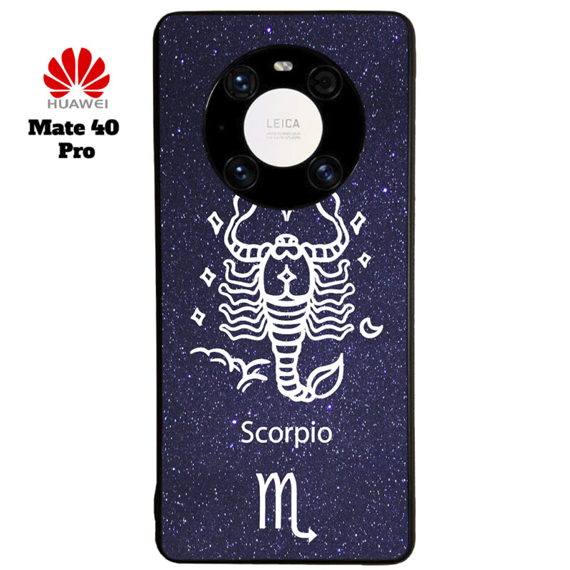 Scorpio Zodiac Stars Phone Case Huawei Mate 40 Pro Phone Case Cover Image
