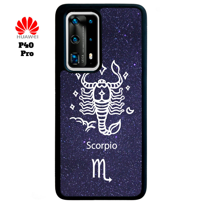 Scorpio Zodiac Stars Phone Case Huawei P40 Pro Phone Case Cover