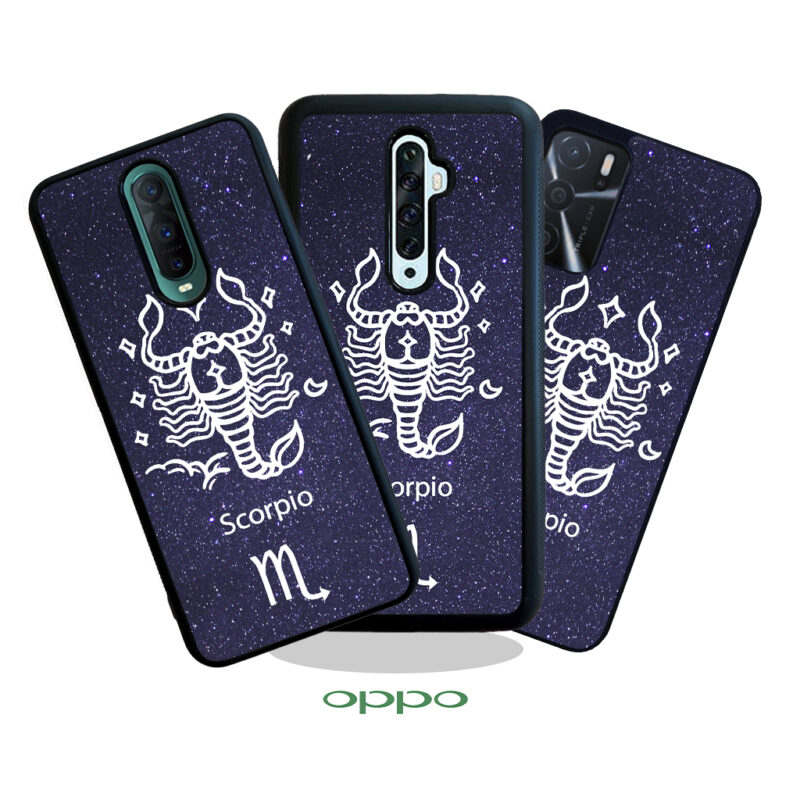 Scorpio Zodiac Stars Phone Case Oppo Phone Case Cover Product Hero Shot