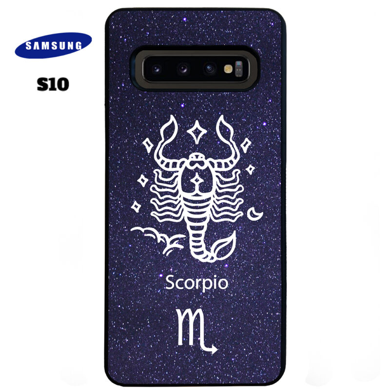 Scorpio Zodiac Stars Phone Case Samsung Galaxy S10 Phone Case Cover