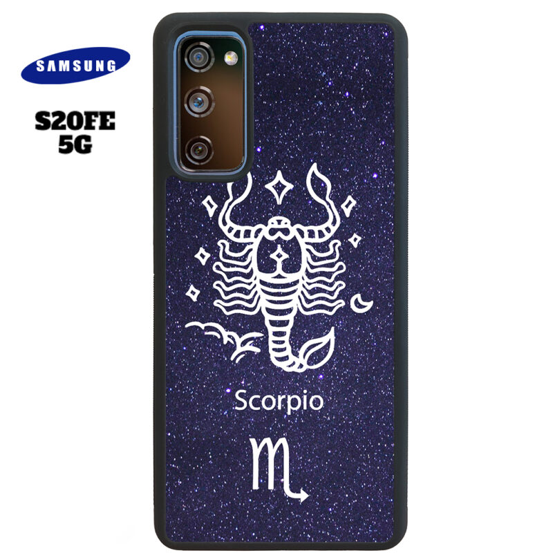 Scorpio Zodiac Stars Phone Case Samsung Galaxy S20 FE 5G Phone Case Cover
