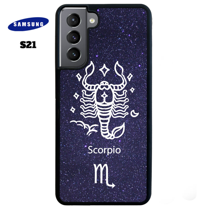 Scorpio Zodiac Stars Phone Case Samsung Galaxy S21 Phone Case Cover