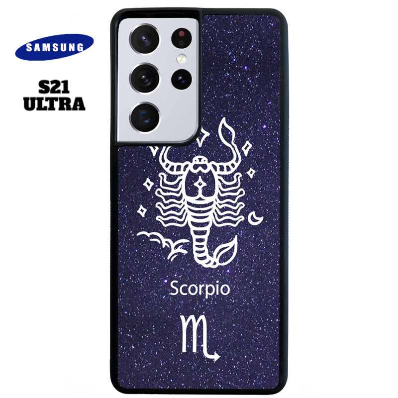 Scorpio Zodiac Stars Phone Case Samsung Galaxy S21 Ultra Phone Case Cover