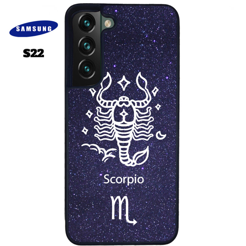 Scorpio Zodiac Stars Phone Case Samsung Galaxy S22 Phone Case Cover