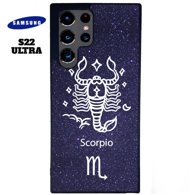 Scorpio Zodiac Stars Phone Case Samsung Galaxy S22 Ultra Phone Case Cover