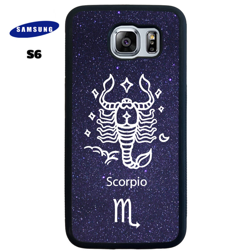 Scorpio Zodiac Stars Phone Case Samsung Galaxy S6 Phone Case Cover