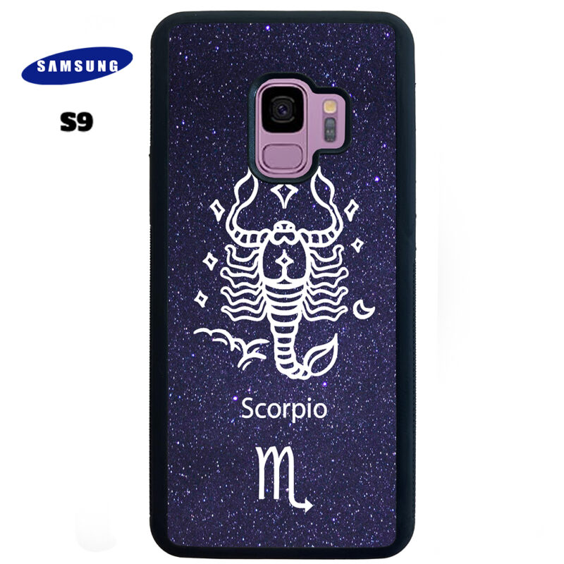 Scorpio Zodiac Stars Phone Case Samsung Galaxy S9 Phone Case Cover