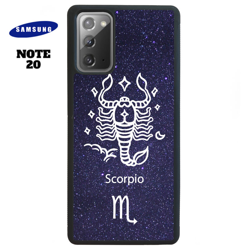 Scorpio Zodiac Stars Phone Case Samsung Note 20 Phone Case Cover