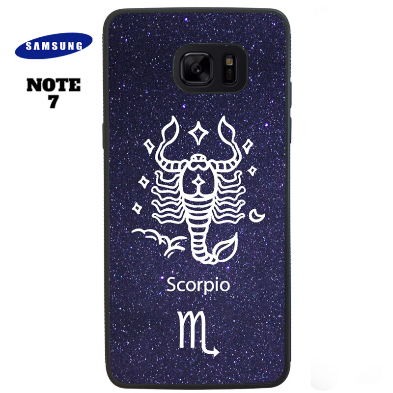 Scorpio Zodiac Stars Phone Case Samsung Note 7 Phone Case Cover