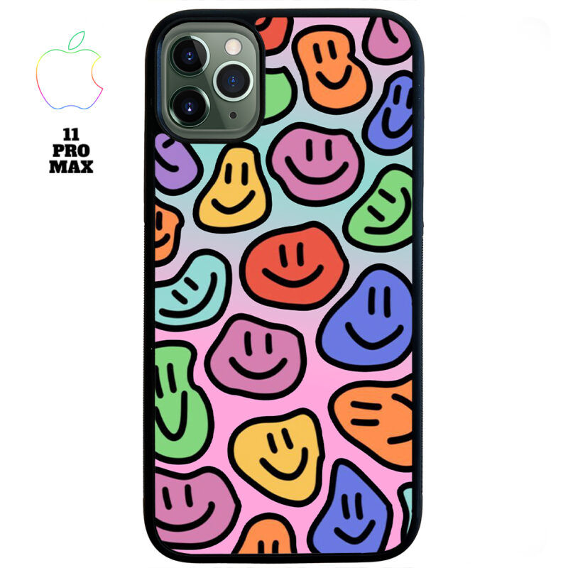 Smily Face Apple iPhone Case Apple iPhone 11 Pro Max Phone Case Phone Case Cover