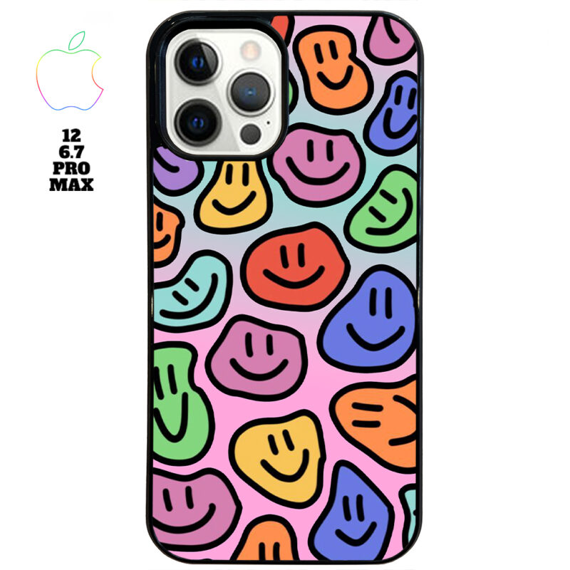 Smily Face Apple iPhone Case Apple iPhone 12 6 7 Pro Max Phone Case Phone Case Cover