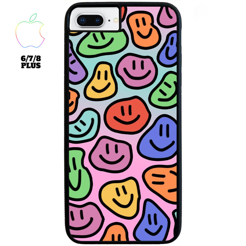 Smily Face Apple iPhone Case Apple iPhone 6 7 8 Plus Phone Case Phone Case Cover