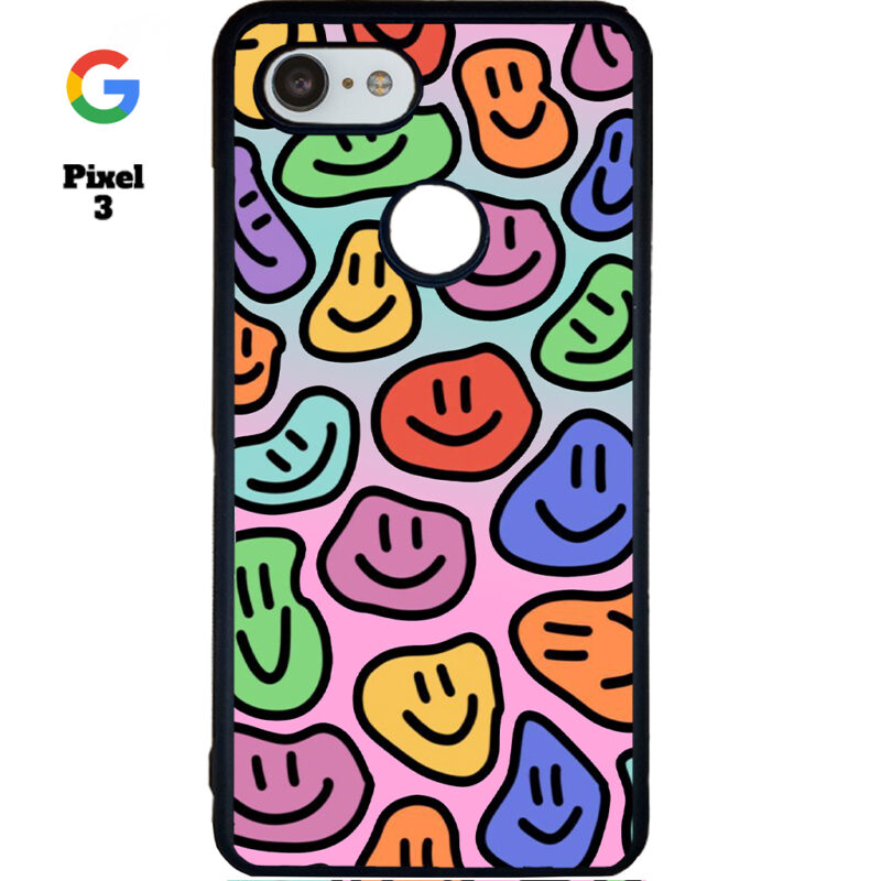 Smily Face Phone Case Google Pixel 3 Phone Case Cover