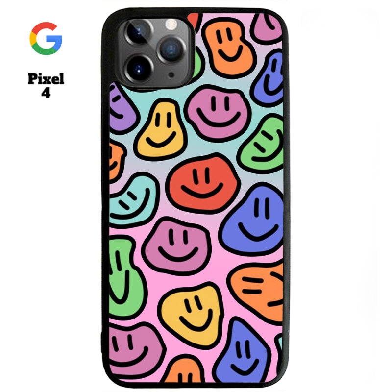 Smily Face Phone Case Google Pixel 4 Phone Case Cover