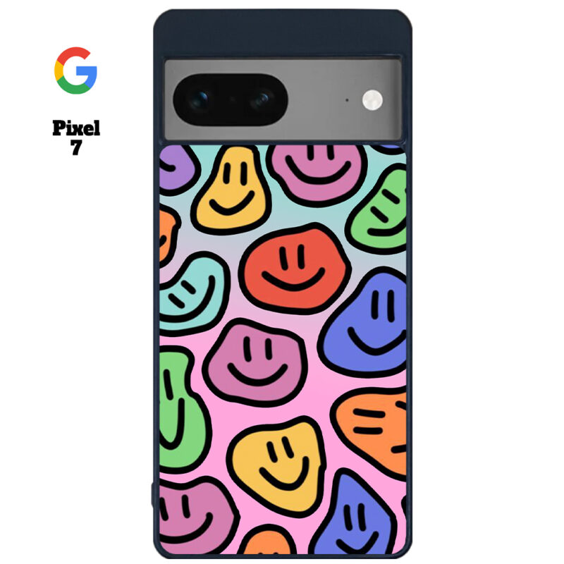 Smily Face Phone Case Google Pixel 7 Phone Case Cover