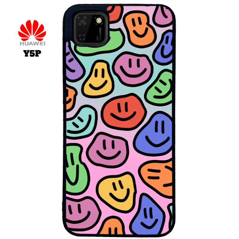 Smily Face Phone Case Huawei Y5P Phone Case Cover