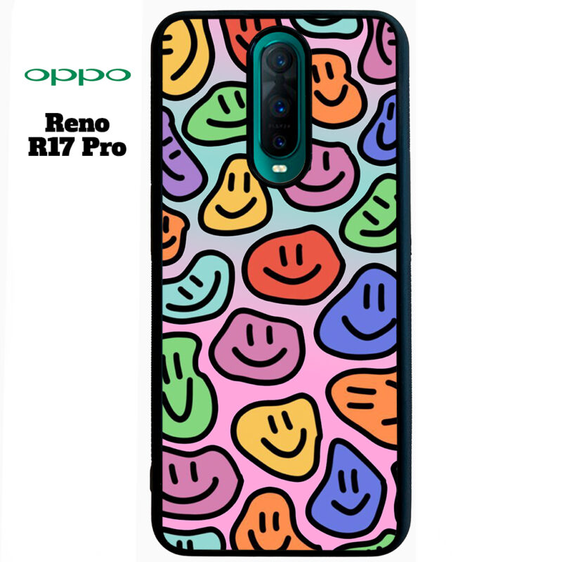 Smily Face Phone Case Oppo Reno R17 Pro Phone Case Cover