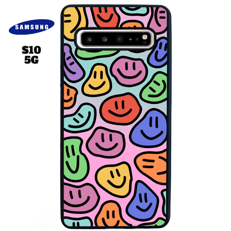 Smily Face Phone Case Samsung Galaxy S10 5G Phone Case Cover