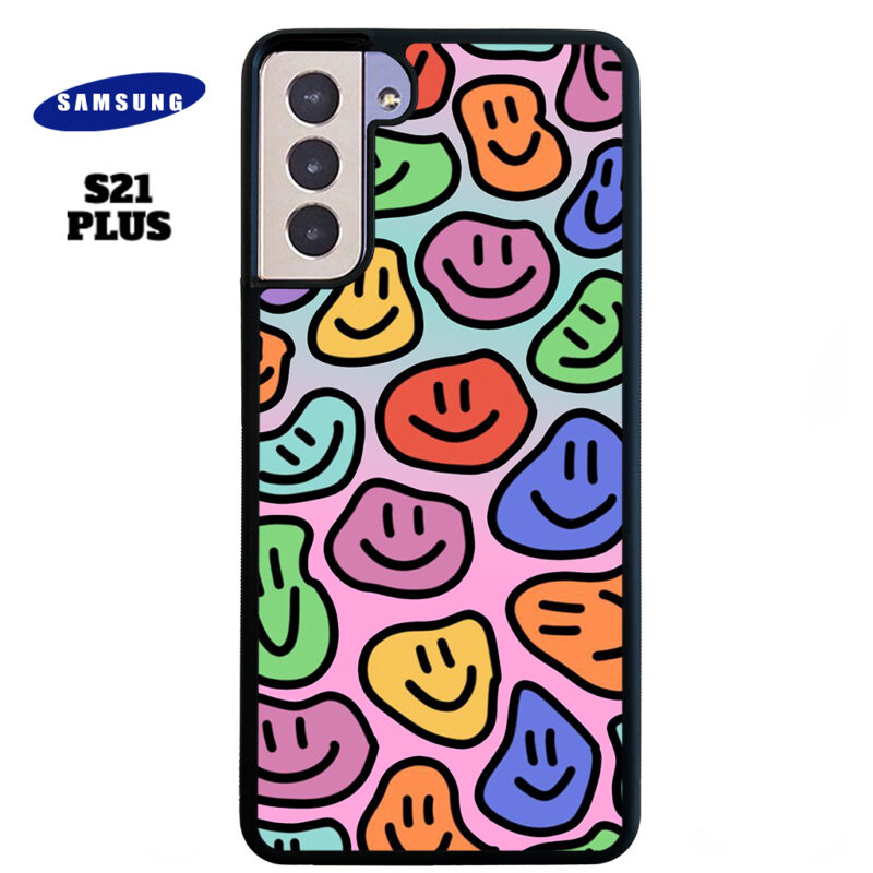 Smily Face Phone Case Samsung Galaxy S21 Plus Phone Case Cover