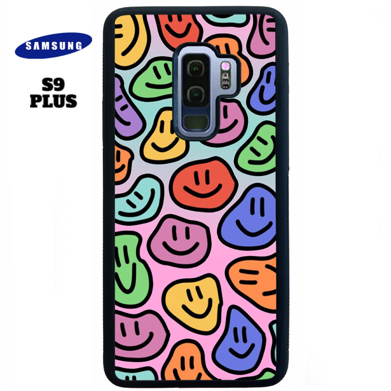 Smily Face Phone Case Samsung Galaxy S9 Plus Phone Case Cover