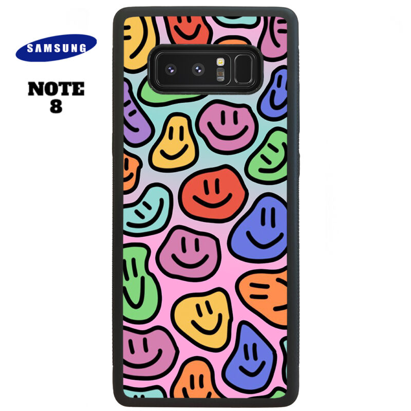 Smily Face Phone Case Samsung Note 8 Phone Case Cover