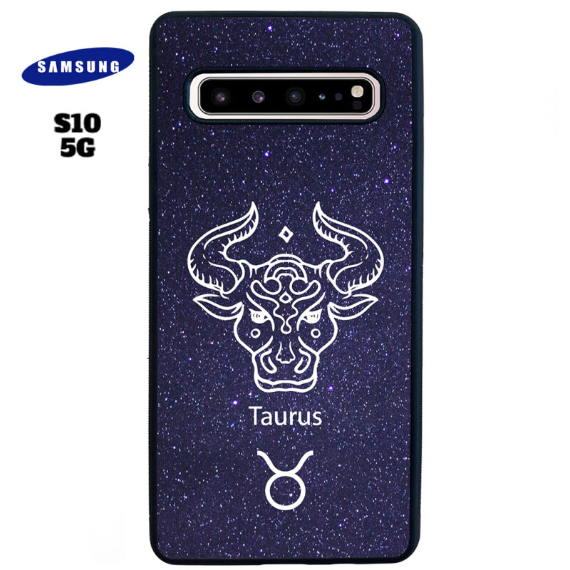 Taurus Zodiac Stars Phone Case Samsung Galaxy S10 5G Phone Case Cover