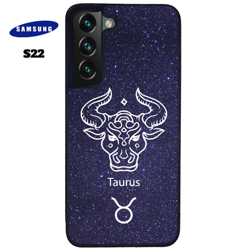 Taurus Zodiac Stars Phone Case Samsung Galaxy S22 Phone Case Cover
