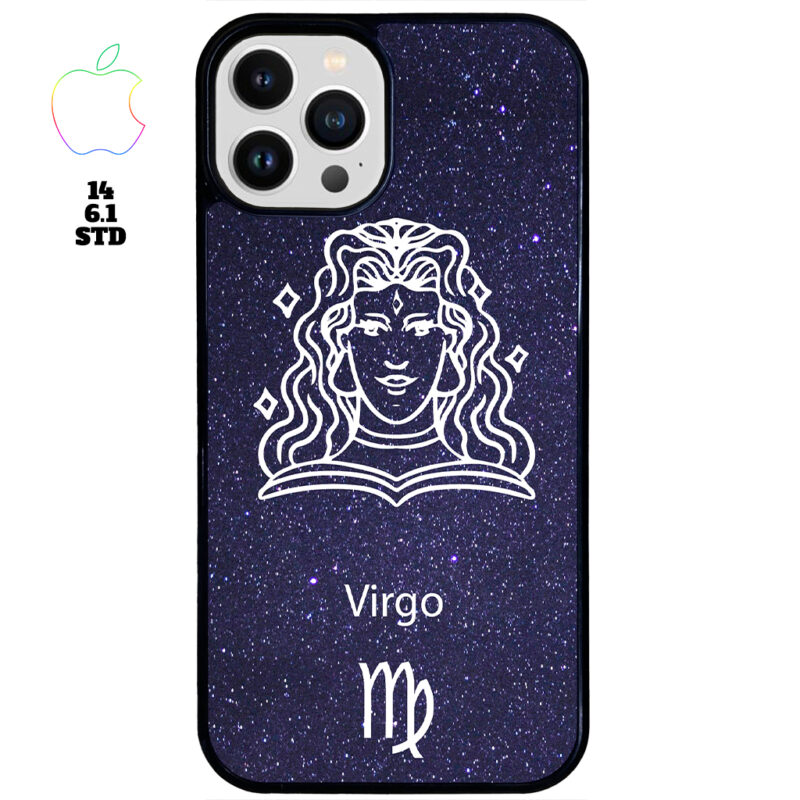 Virgo Zodiac Stars Apple iPhone Case Apple iPhone 14 6.1 STD Phone Case Phone Case Cover